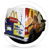 Service de lettrage et wrap de véhicules commerciaux